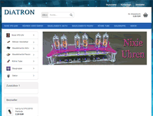 Tablet Screenshot of diatron.de